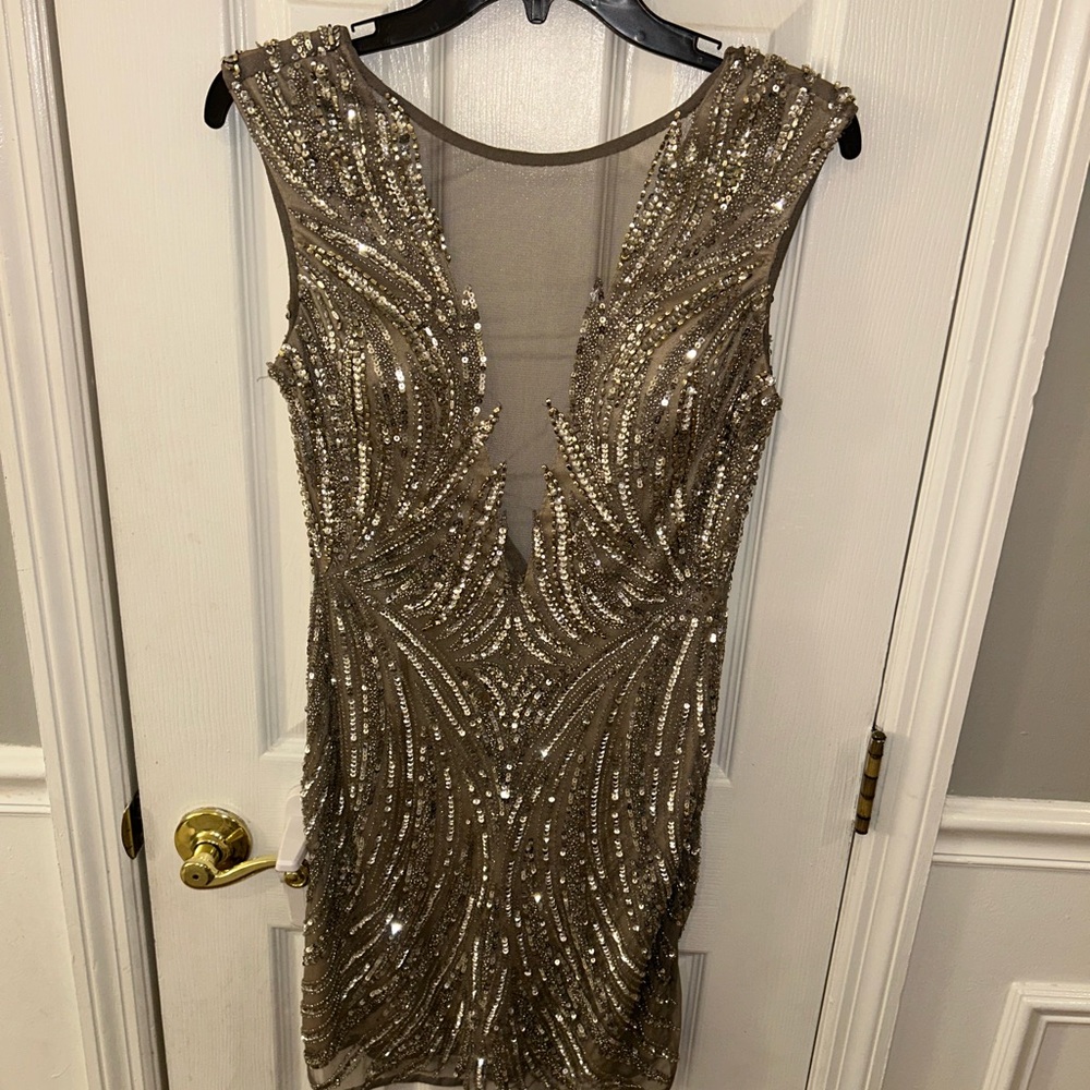 Scala Elegant Sequin Dress